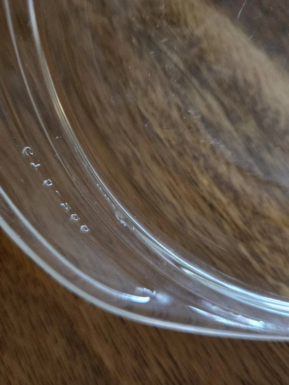 Vintage Pyrex 682-C Replacement Lid For 1 Quart- Clear Glass
